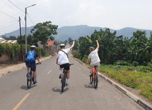 One day Kigali’s countryside guided cycling adventure.